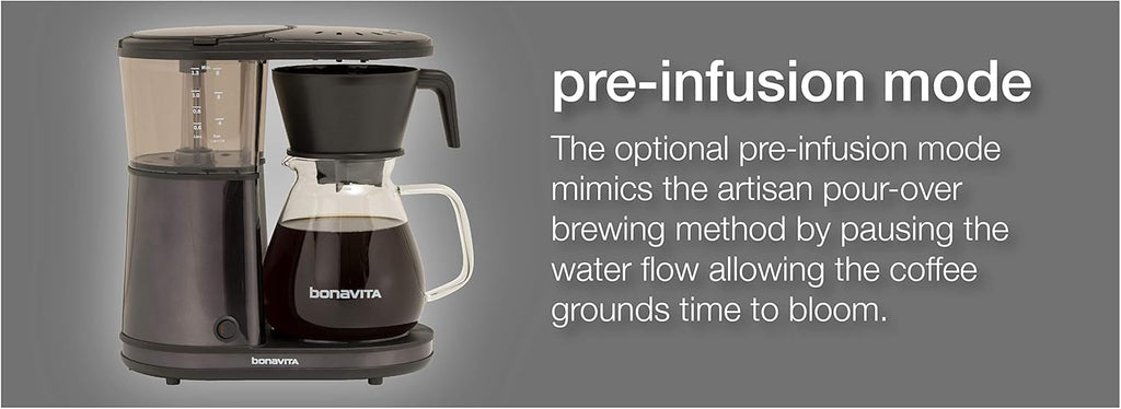 Bonavita Metropolitan 8 Cup Drip Coffee Maker Machine
