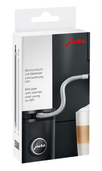 Jura Milk Pipe with Stainless Steel Casing