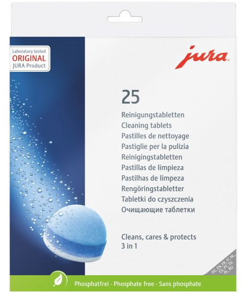 Jura cleaning tablets