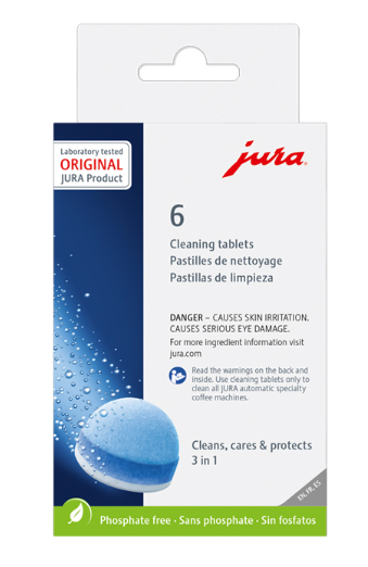 Jura cleaning tablets