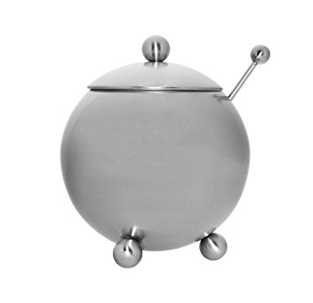 Cuisinox Footed Satin Sugar Bowl w/Spoon