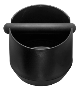 Small Espresso Knock Box Black