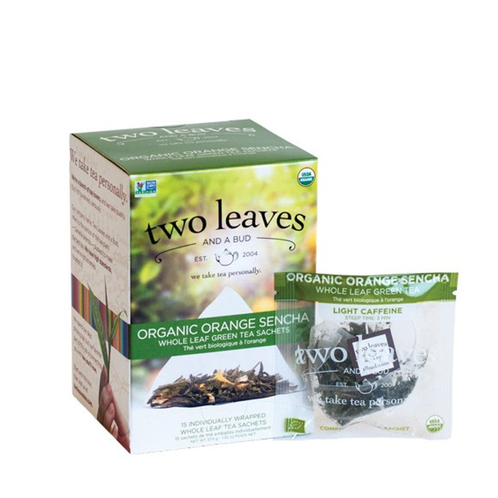 Orange Sencha Two Leaves and a Bud Tea