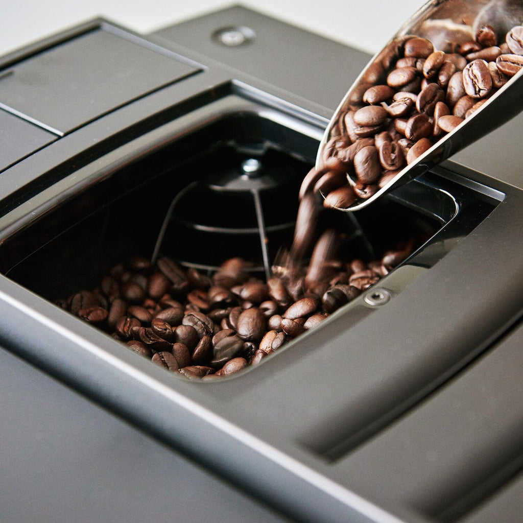 Jura E6 Automatic Coffee Machine, Platinum