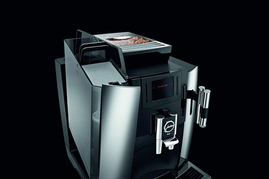 Jura WE8 Automatic Coffee Machine, Chrome