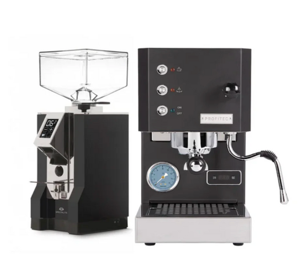 Combo Profitec GO Black + Eureka Specialita Grinder