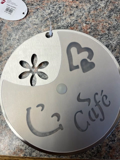 Coffee Cut out with 4 design S.S