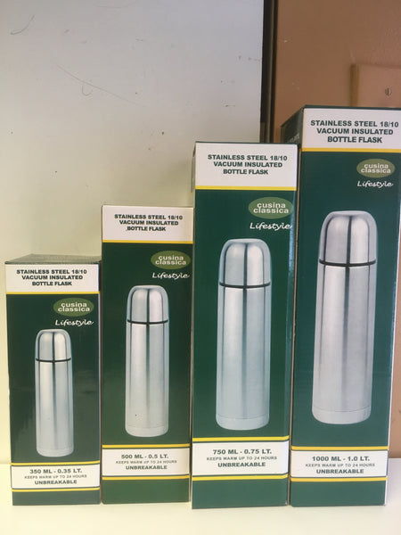 Cusina Classica Stainless Steel 18/10 Vacuum Insulated Thermos