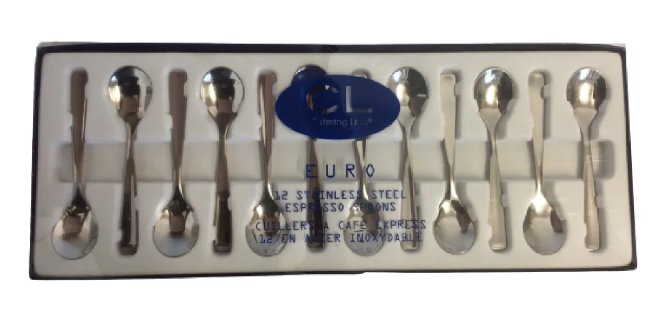 Euro Espresso spoons set of 12