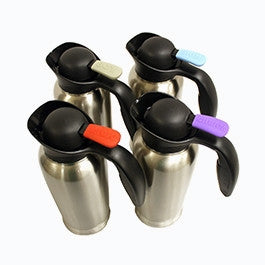Stanley coffee thermos and milk creamers